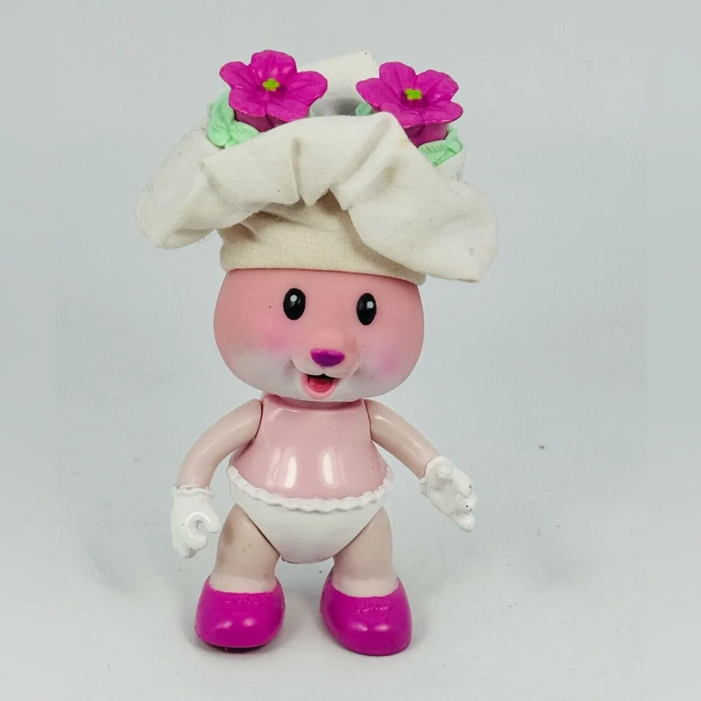 1 Kidsview Tea Bunnies Tea Party Sweet Azalea Vintage Pink Rabbit W Chef Hat